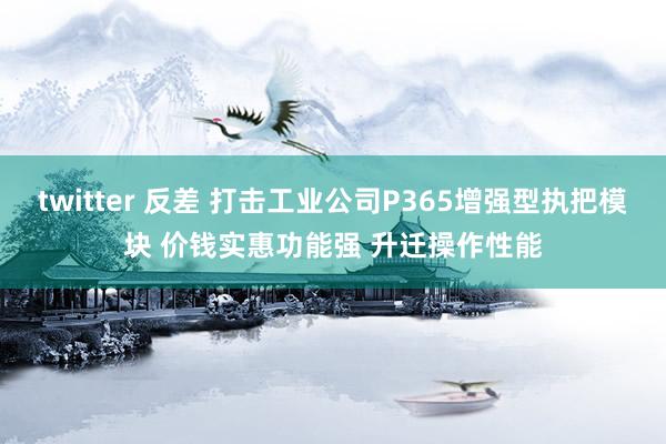 twitter 反差 打击工业公司P365增强型执把模块 价钱实惠功能强 升迁操作性能