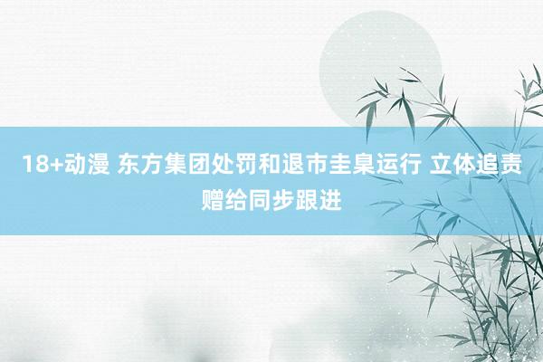 18+动漫 东方集团处罚和退市圭臬运行 立体追责赠给同步跟进