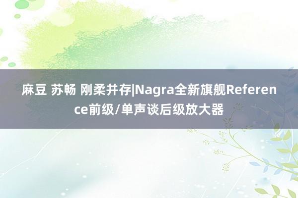 麻豆 苏畅 刚柔并存|Nagra全新旗舰Reference前级/单声谈后级放大器