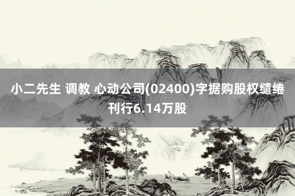 小二先生 调教 心动公司(02400)字据购股权缱绻刊行6.14万股