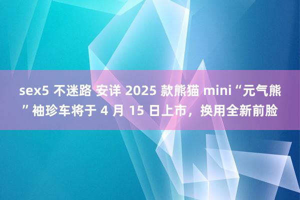 sex5 不迷路 安详 2025 款熊猫 mini“元气熊”袖珍车将于 4 月 15 日上市，换用全新前脸