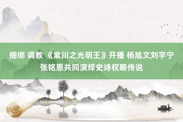 捆绑 调教 《紫川之光明王》开播 杨旭文刘宇宁张铭恩共同演绎史诗权略传说